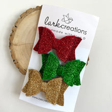 Load image into Gallery viewer, petite | glitter bow