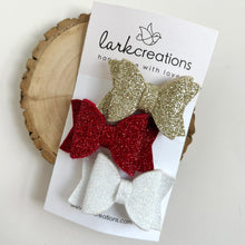 Load image into Gallery viewer, petite | glitter bow