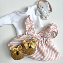 Load image into Gallery viewer, pink peppermint | top & skirt
