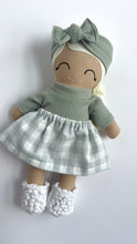 Load image into Gallery viewer, gingham-mint | top & skirt
