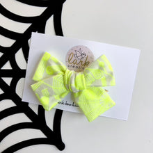 Load image into Gallery viewer, neon web | lark bow