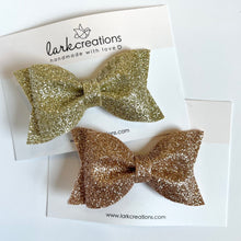 Load image into Gallery viewer, luxe | glitter bow