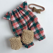 Load image into Gallery viewer, festive plaid | romper