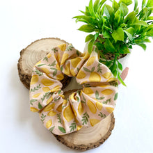Load image into Gallery viewer, lemons-blush | scrunchie