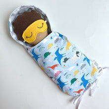 Load image into Gallery viewer, dinosaurs | sleeping bag