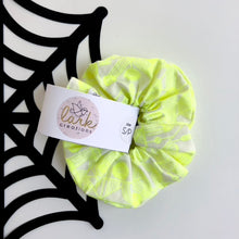 Load image into Gallery viewer, neon web | scrunchie