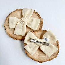 Load image into Gallery viewer, ivory | lark bow
