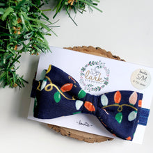 Load image into Gallery viewer, holiday lights | bowtie
