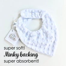Load image into Gallery viewer, rosa - chambray | drool bib