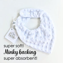 Load image into Gallery viewer, lilac gingham  | drool bib