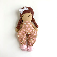 Load image into Gallery viewer, hearts-brown/pink | outfit