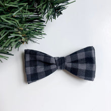 Load image into Gallery viewer, buffalo plaid-black | bowtie
