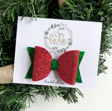 Load image into Gallery viewer, holiday classic | glitter bow