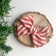 Load image into Gallery viewer, candy cane | lark bow