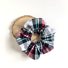 Load image into Gallery viewer, christmas plaid | scrunchie
