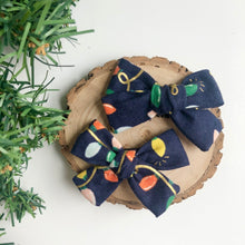 Load image into Gallery viewer, holiday lights | school girl bow