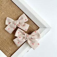 Load image into Gallery viewer, love note | school girl bow