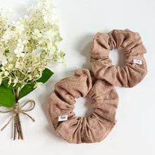 Load image into Gallery viewer, linen scrunchie | bronze