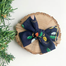 Load image into Gallery viewer, holiday lights | lark bow