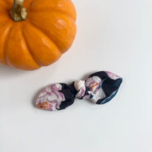 Load image into Gallery viewer, skull floral | knotted bow
