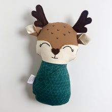 Load image into Gallery viewer, geometric forest | swaddle bébé-fawn