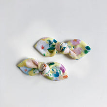 Load image into Gallery viewer, FOR ALISON | knotted bow pigtail set