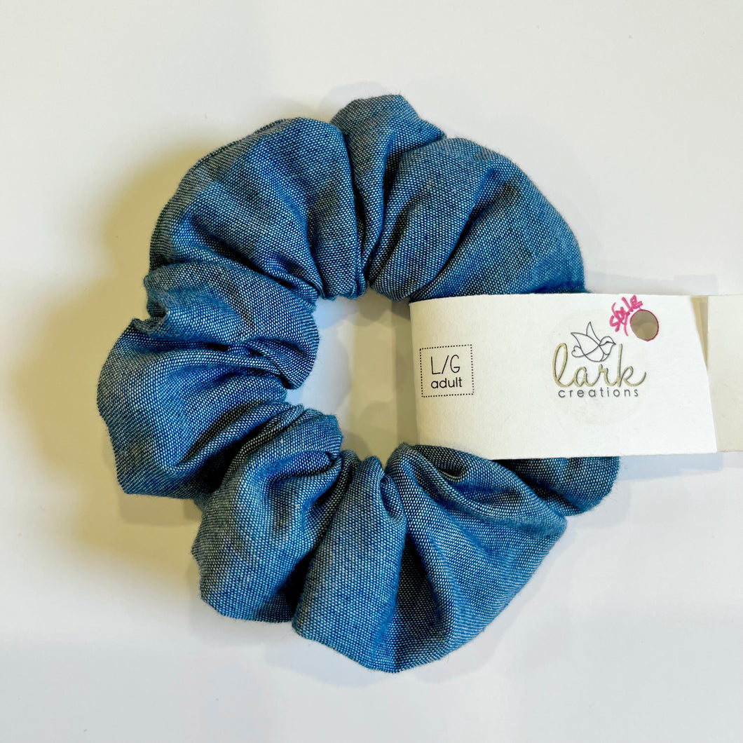 chambray | scrunchie