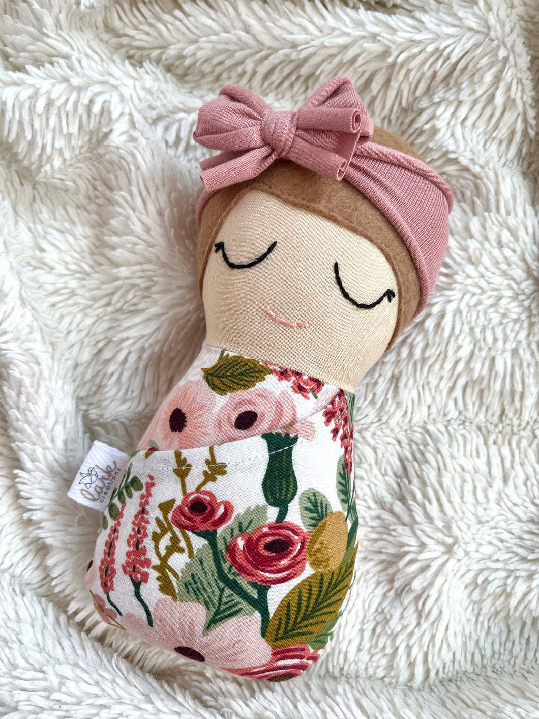 garden party - rose | swaddle bébé