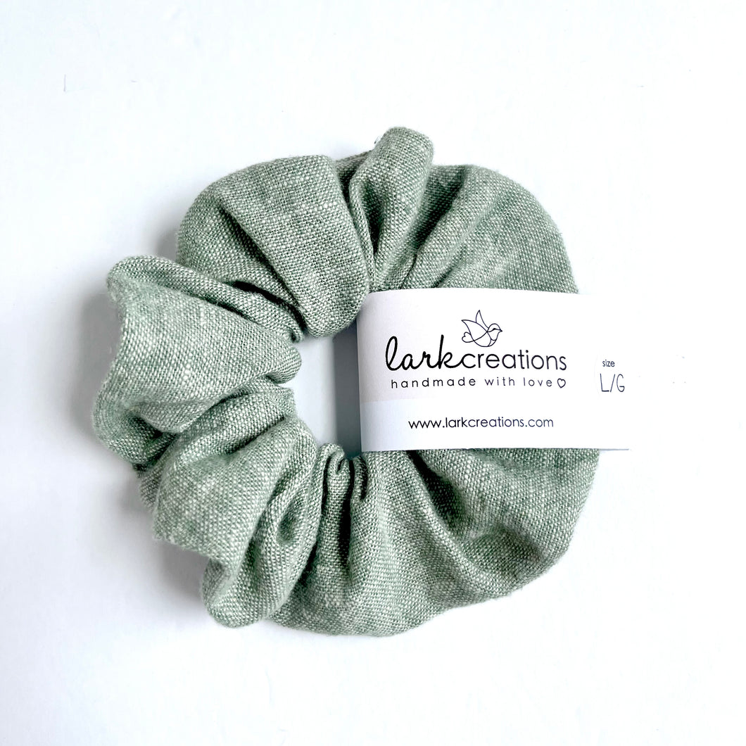 sage | scrunchie