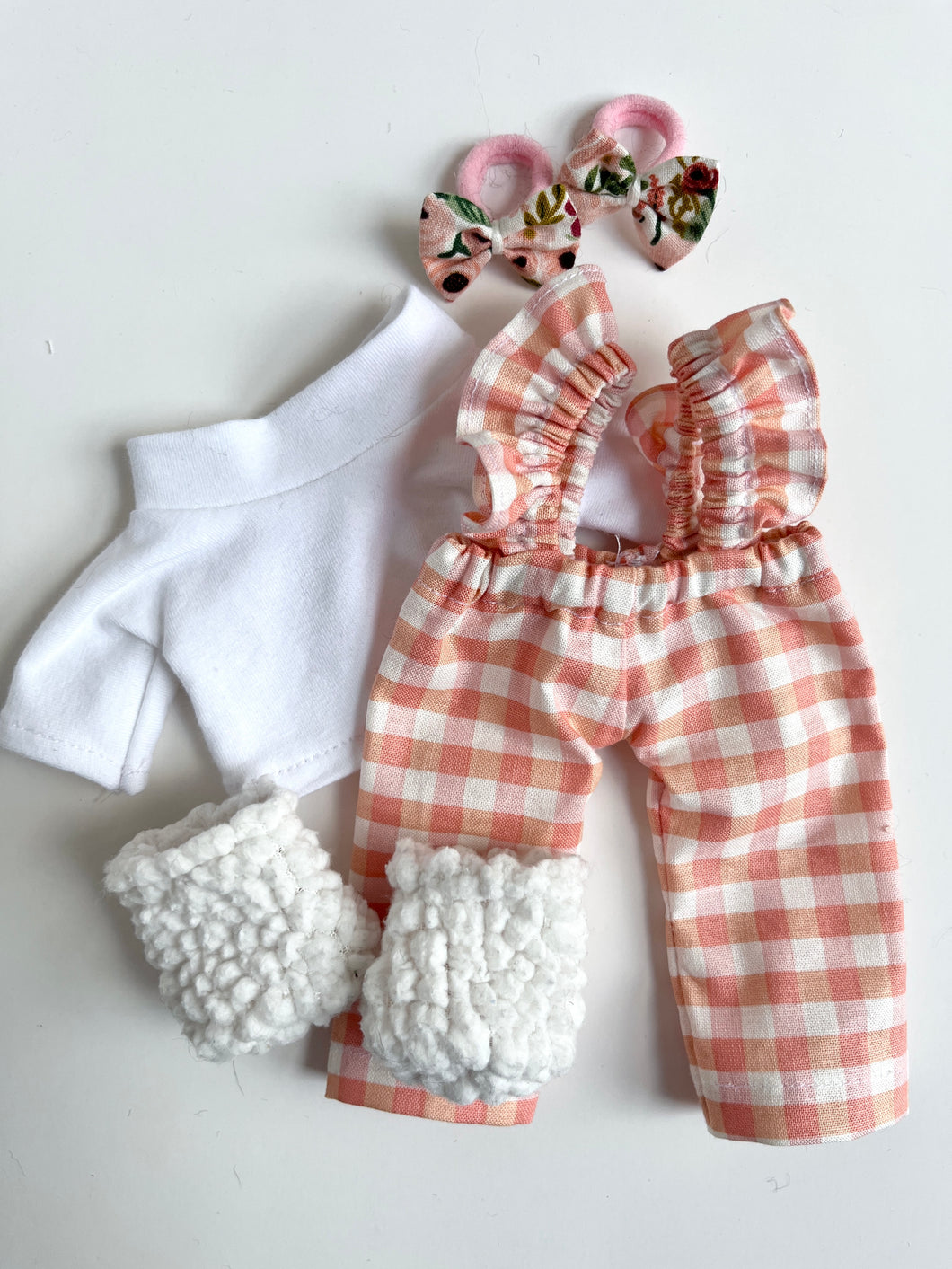 gingham-pink | top & pants