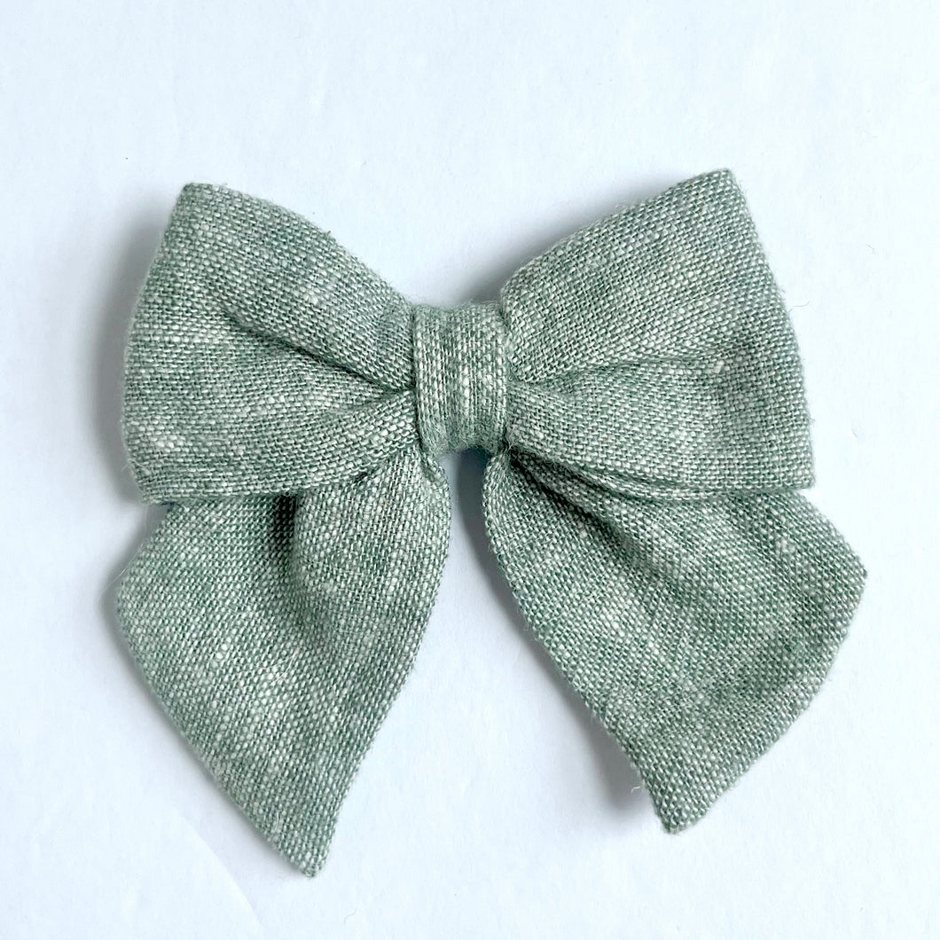 sage | sailor bow