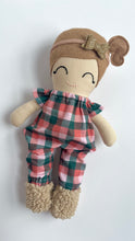 Load image into Gallery viewer, festive plaid | romper
