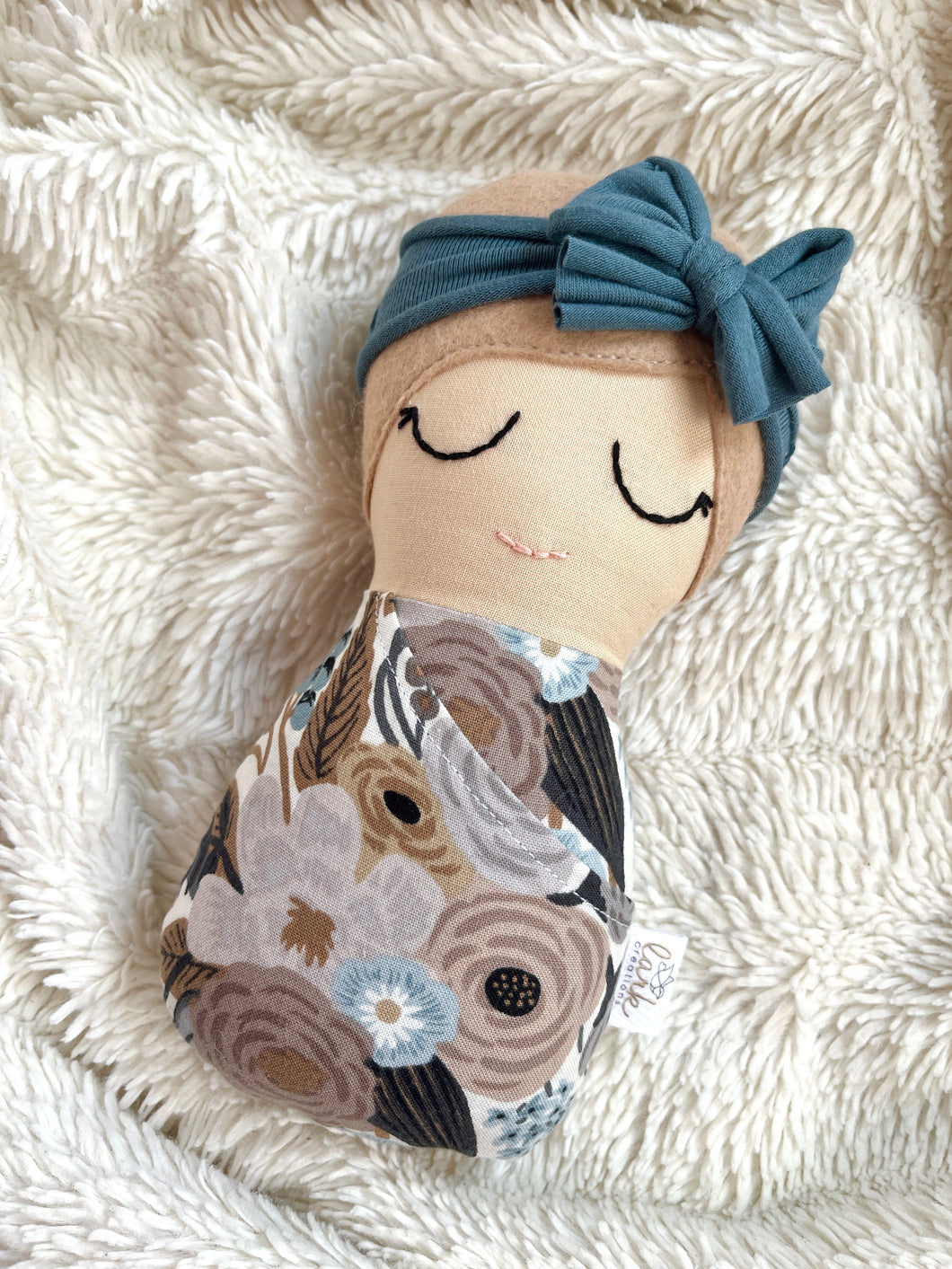 garden party - gray | swaddle bébé