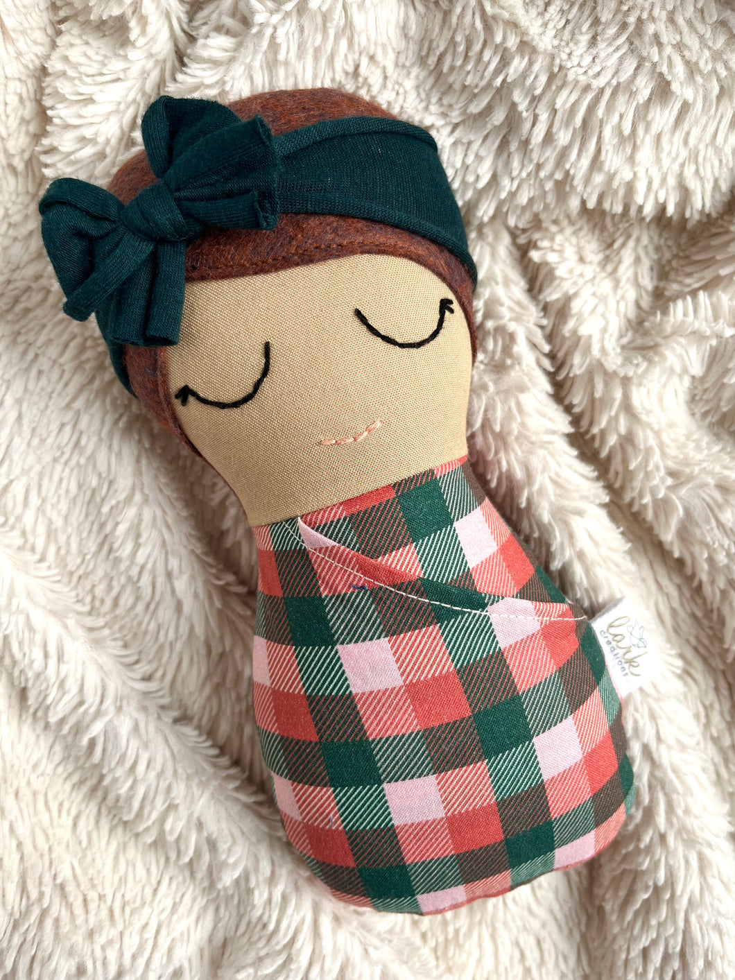 festive plaid | swaddle bébé