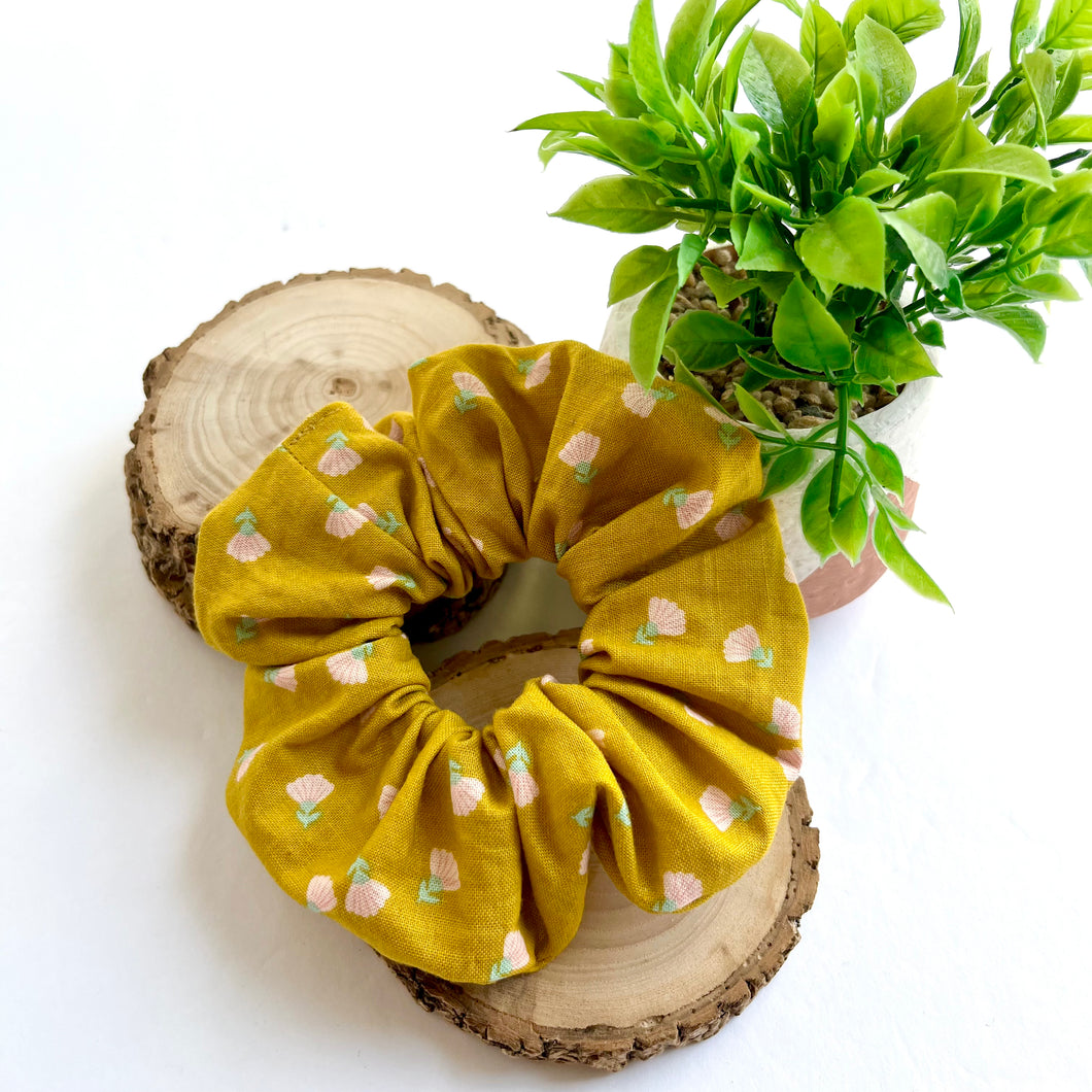 hibiscus-citron | scrunchie