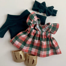 Load image into Gallery viewer, festive plaid | top &amp; skirt
