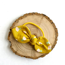 Load image into Gallery viewer, hibiscus-citron | knotted bow
