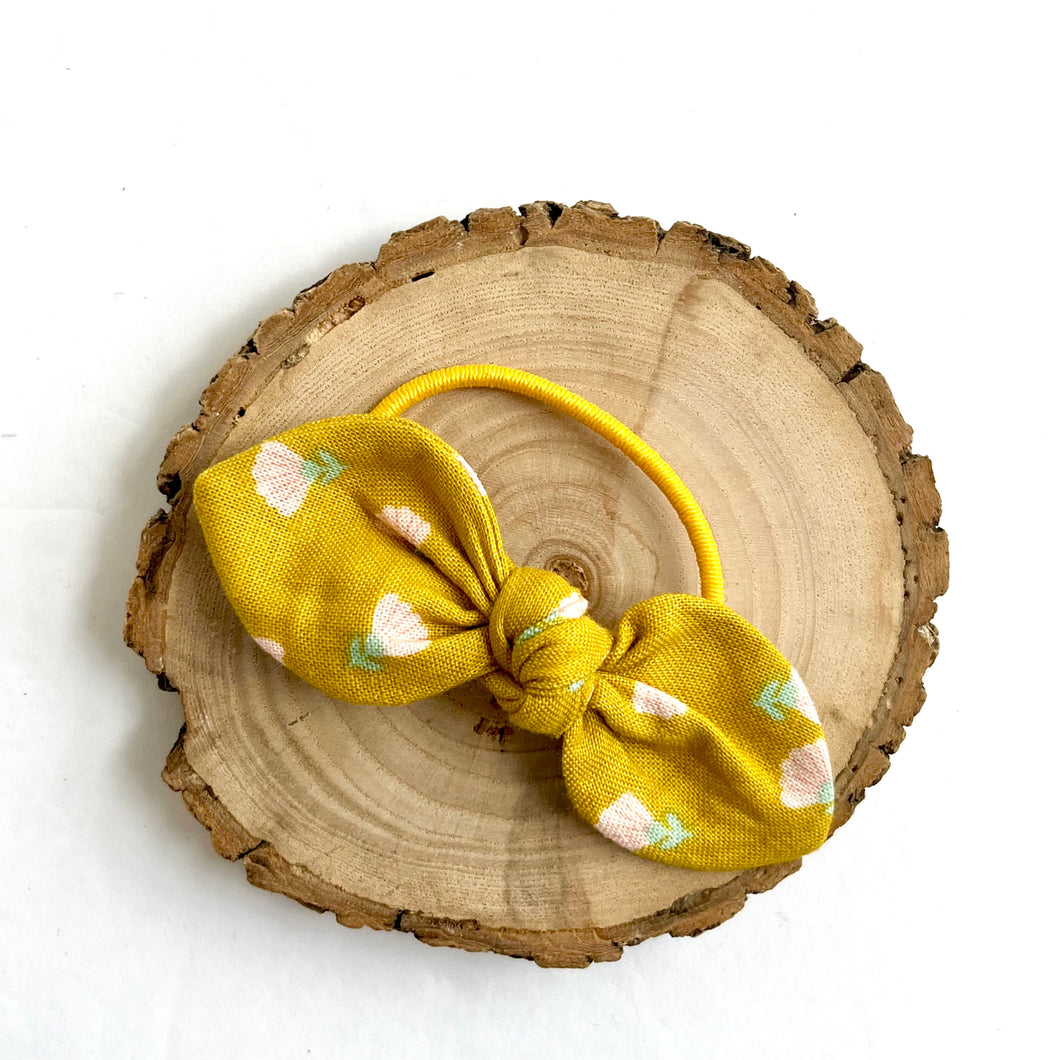 hibiscus-citron | knotted bow