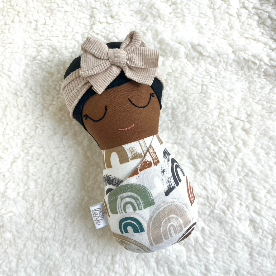 neutral rainbows | swaddle bébé