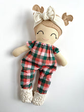 Load image into Gallery viewer, festive plaid | romper
