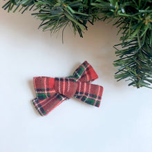 Load image into Gallery viewer, tartan plaid | school girl bow
