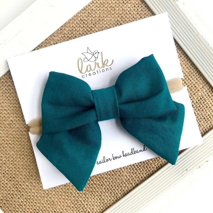 Emerald | sailor bow