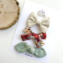 Load image into Gallery viewer, fall trio | hairbow set
