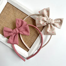 Load image into Gallery viewer, love note | bow headband
