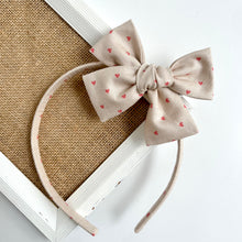 Load image into Gallery viewer, love note | bow headband
